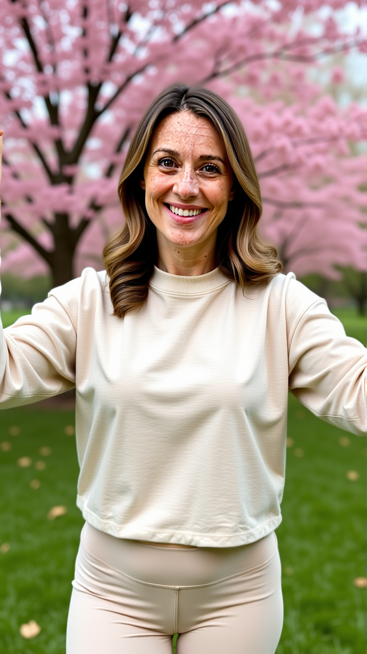 Mary writing at her desk